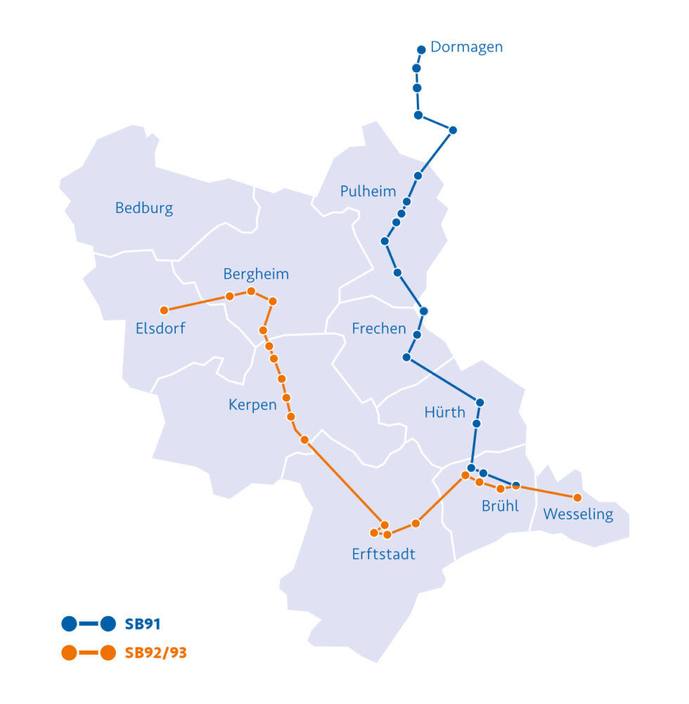 Nur 11 Minuten bis WeidenWest Die Grünen in Frechen